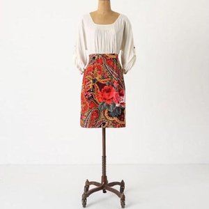 edme & esyllte peasant dress cord paisley rose